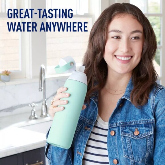 Brita 20oz Premium Double-Wall Stainless Steel Insulated Filtered Water Bottle - Picture 4 of 9